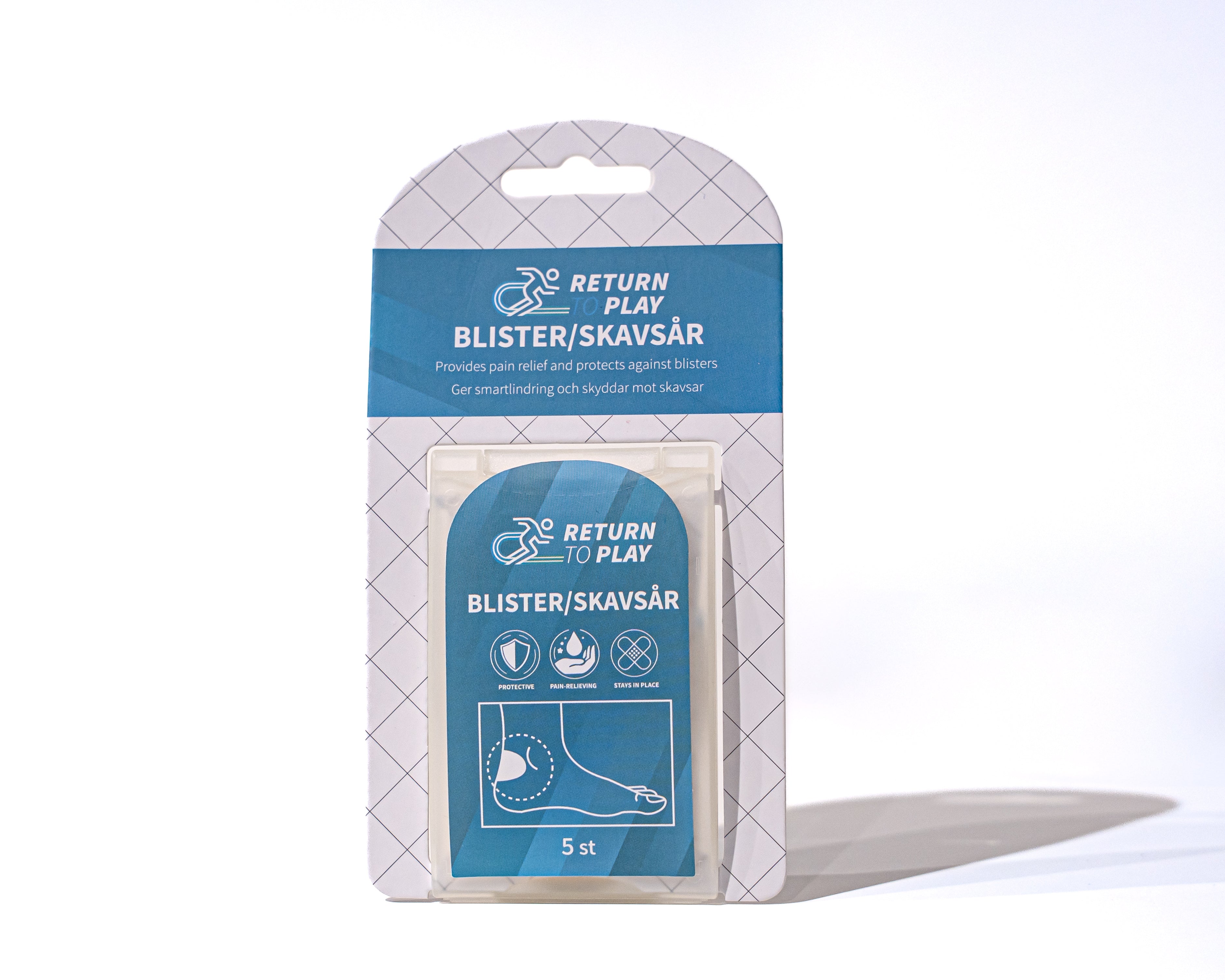 Return to Play Skavsårsplåster (5 st/förpackning)
