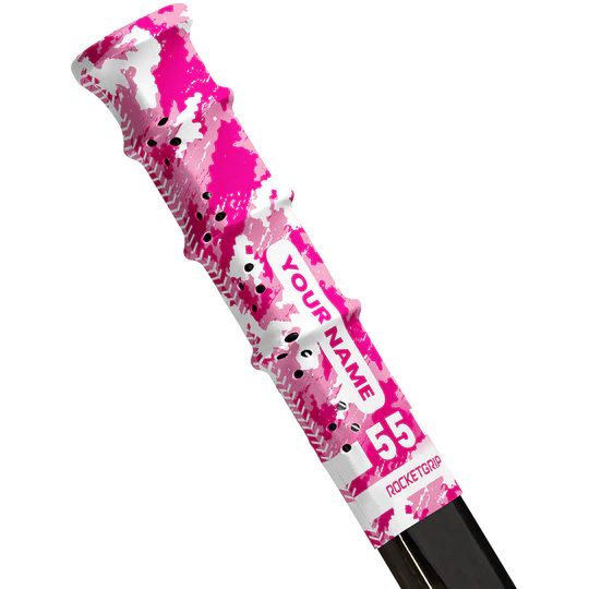 Camo Hole Hockey Grips