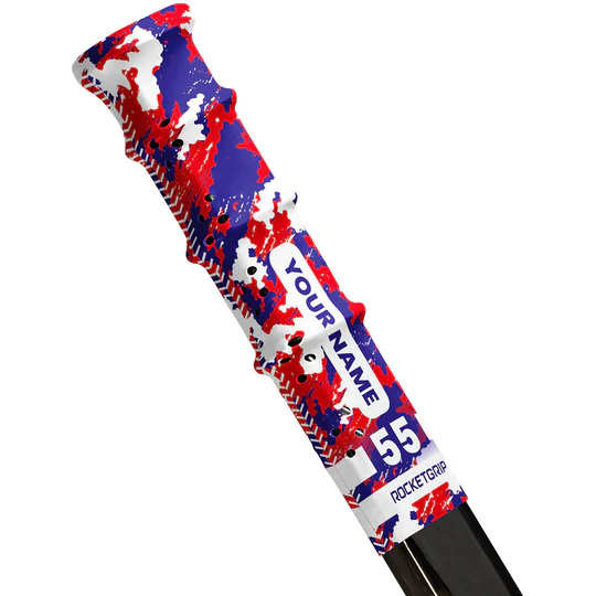 Camo Hole Hockey Grips