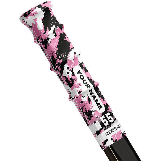 Camo Hole Hockey Grips