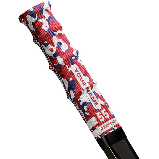 Camo Fabric Hockey Grips