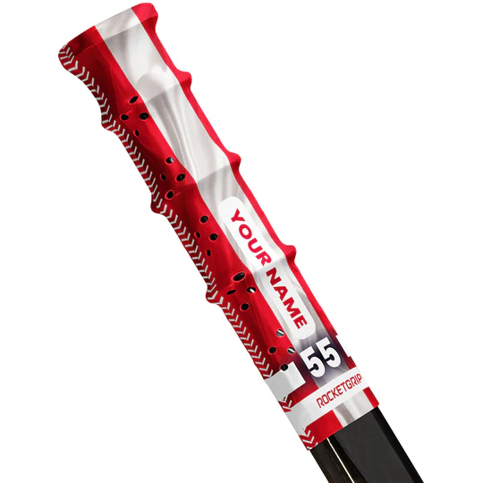 Flag Hole Hockey Grips