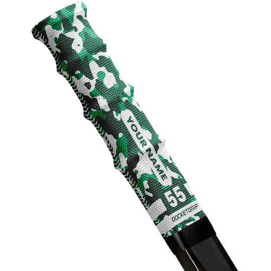 Camo Fabric Hockey Grips