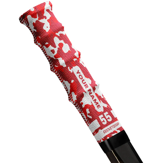 Camo Fabric Hockey Grips
