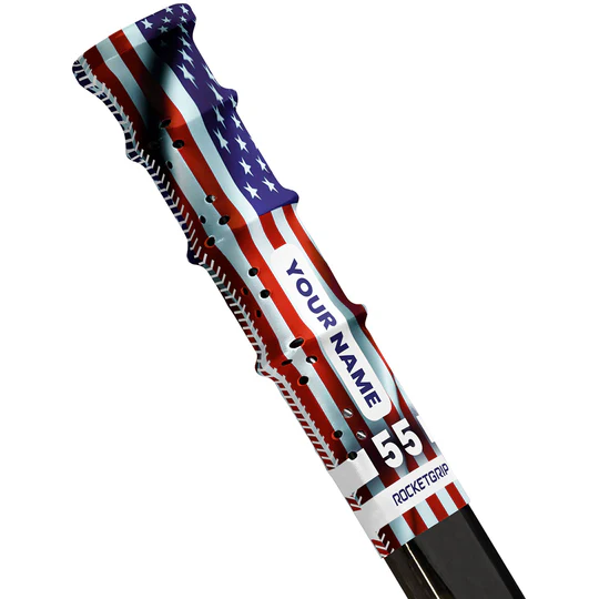 Flag Hole Hockey Grips