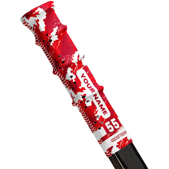 Camo Hole Hockey Grips
