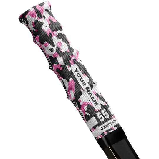 Camo Fabric Hockey Grips