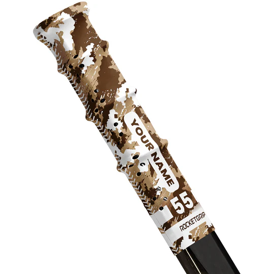 Camo Hole Hockey Grips